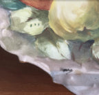 Limoges porcelain hand painted fruit design plate - Image 3