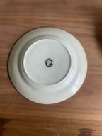 Antique 1880's brown transferware plate in the "Phileau" pattern by G.W. Turner & Sons of Tunstall, England - Image 2
