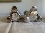 vintage silver Avon candlestick cologne decanter bottles - Image 4