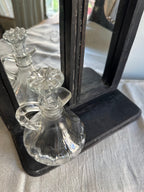 Clear Glass Cruet with Stopper - Image 2